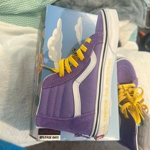 Limited edition Simpson Vans Size 3 Brand New in Box Lisa Simpson